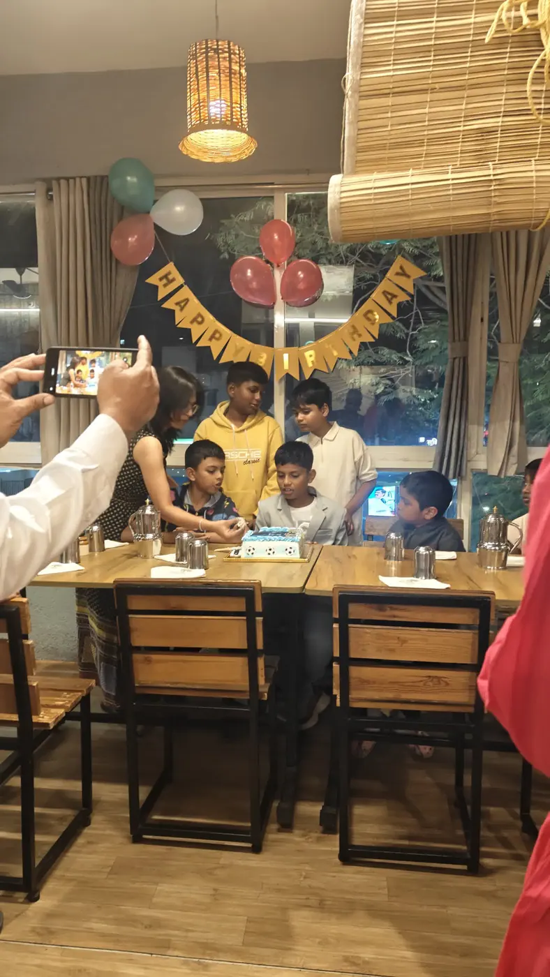 Guests sharing a moment at Bhoomi